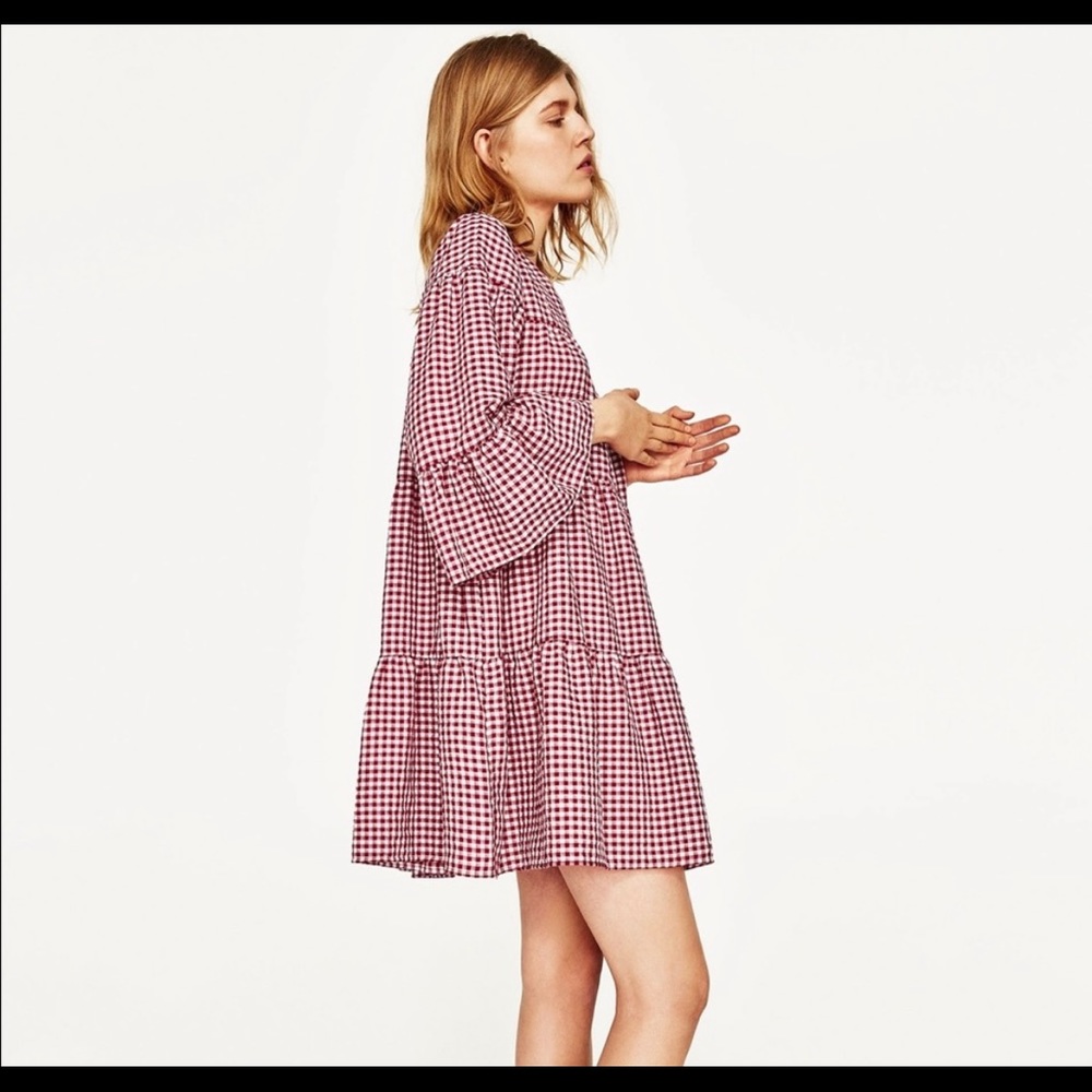 Zara Gingham Dress